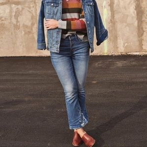 Madewell Cali Demi Boot Jeans in Bess Wash 29P
